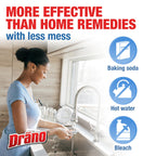 Drano Balance Drain Clog Remover and Cleaner, Non-Corrosive Formula, Safe on All Pipes and Septic Tanks, Formulated Using Only Essential Ingredients, 32 Fl Oz