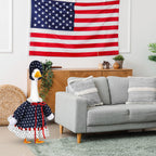 Yeyeplum Veterans Day Goose Outfits for 23'' American Flag Goose Clothes