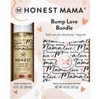 The Honest Company Mama Body and Belly Bump Love Bundle, Moisturizing Plant Based Oil and Stretch Mark Butter Cream