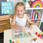 ABC Tracing Books for Kids Ages 3-5 - Dry Erase Letter Tracing for Kids Ages 3-5, Toddler Learn to Write Workbook, Busy Book Preschool Learning Activities, Toddler Preschool Workbook