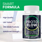 ProtoFlow Capsules, Proto Flow Supplement for Men with Advanced Maximum Strength, Premium Wellness Prostate Health Formula for Urinary Function, Comfort & Balance, Natural Ingredients Reviews (60ct)