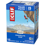 CLIF BAR Protein Energy Bars, Chocolate Chip, 15ct