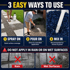 Teexpert Double Concentrated Rock Glue: 2 Gallon Stone Glue for Landscaping Fast-Dry Gravel Binder Long-Lasting Adhesive for Pea Rocks Stabilizer for Landscape Outdoor Yards Garden Patio