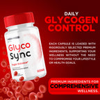 (2 Pack) Glyco Sync Capsules, Official Glyco Sync Balance Pills with All Natural Ingredients, Advanced Formula GlycoSync Joint Health and Wellness Support Max Strength for Men & Women (120 Capsules)