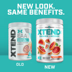 Xtend EAA + BCAA Powder for Muscle Recovery & Lean Muscle Growth, 9 Essential Amino Acids for Intra Workout or Post Workout Recovery, 10g EAAs Per 2 Servings, Blood Orange 40 Servings