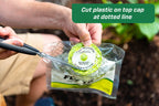 RESCUE! Outdoor Disposable Fly Trap – Hanging Fly Catcher with Attractant Bait, Fly Bag for Patio, Yard, Trash & Farm Areas – Easy-to-Use Outdoor Fly Control - 5 Traps