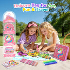 MAIGOZON 56 Pcs Scented Markers Art Supplies for Kids 4-8, Unicorn Toy Gift