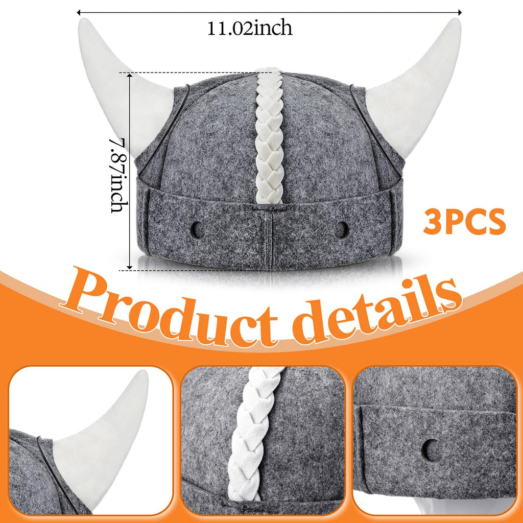 JaGely 2 Pcs Sauna Hat Viking Russian Banya Wool Sauna Cap for Women Men Finnish Ukraine Bath Accessories Gray and White