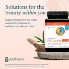 Youtheory Concentrated Effect Collagen with Verisol - Collagen Peptides with Vitamins C & B - Supports Hair, Nails, Bones & Joints* - 180 Tablets (60-Day Supply)