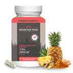 Mountain Peak Nutritionals Cell Rescue Turmeric Ginger Bromelain 90ct