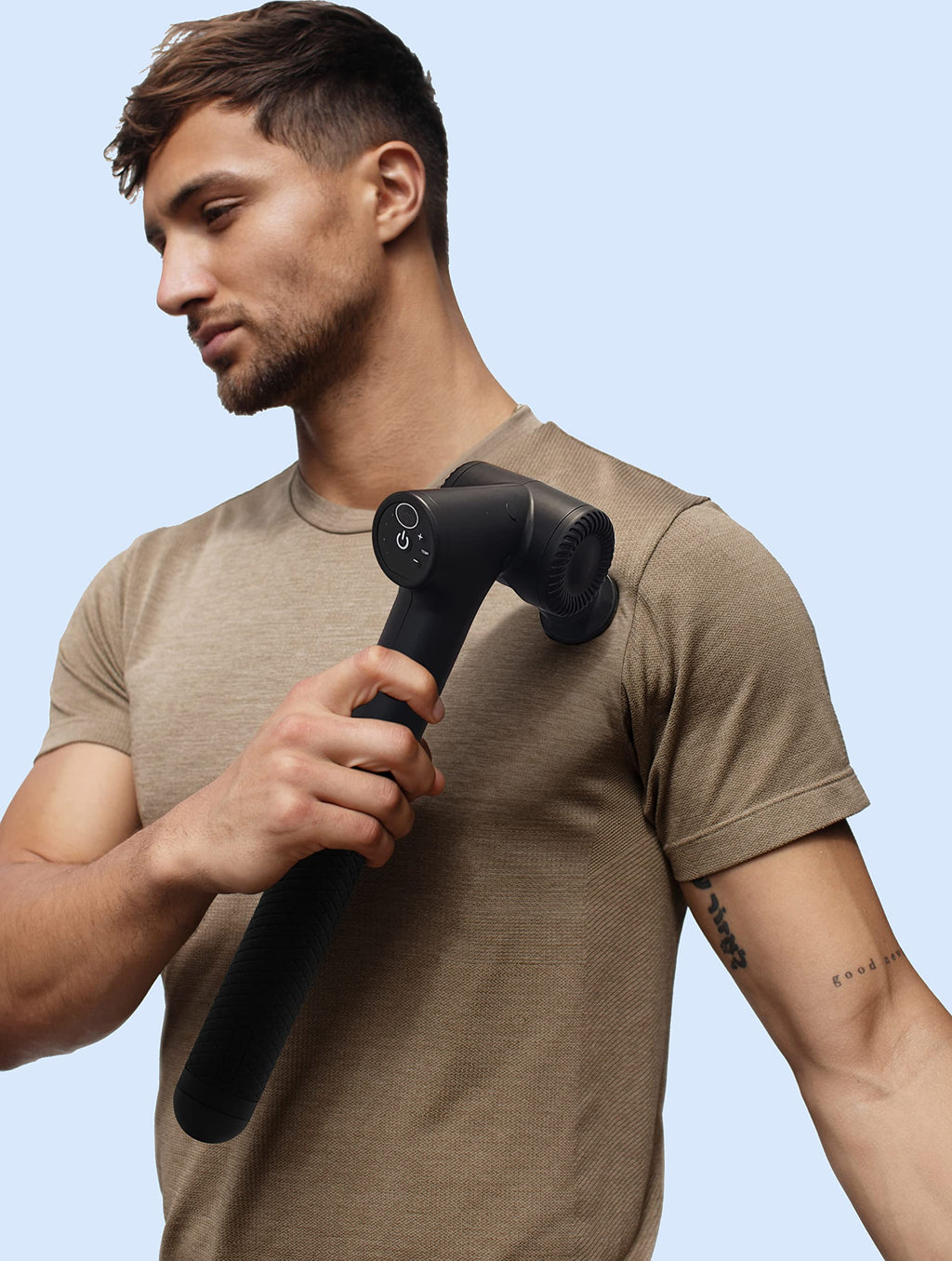 BONDIR R2 PRO Massage Gun - Articulating Deep Tissue Back Massager with Extension Handle and 7X Heads Including Heated Attachment