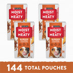 Purina Moist & Meaty Soft Dog Food Pouches, 36 ct
