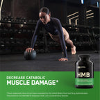 Optimum Nutrition HMB 1000 Caps, 1g of Calcium beta-Hydroxy beta-methylbutyrate per Capsule, 90 Capsules, 30 Servings, (Pack of 2)
