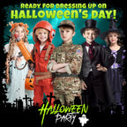 GIFTINBOX Army Costume for Boys, 15PCS Military Boys Halloween Costume
