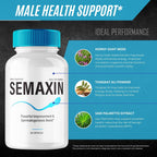 IDEAL PERFORMANCE Semaxin Capsules, Official Semaxin Supplement Pills, Overall Health and Wellness Reviews (60 Capsules)