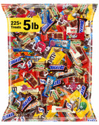 Halloween Chocolate Candy Variety Pack 5 lb, 225 Ct, Fun Size Mix