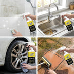 AlienPower Spray，Multi-Purpose Stain Remover, Fast-Acting Formula for Kitchen, Floor, Toilet & Car | Hard Water Deposits, Rust Stains, Yellowing & Tough Grime | Heavy-Duty Surface Deep Cleaner