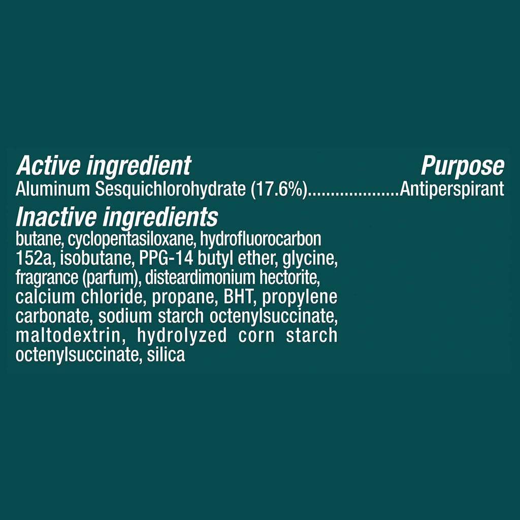 Degree Antiperspirant Deodorant Dry Spray Cool Rush 3.8 oz 3 Count