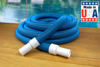 Poolmaster Manual Pool Vacuum Hose, 50 Ft x 1-1/2” for Inground & Above Ground Pools, Not for Automatic Cleaners, Kink-Free, Heavy Duty Pool Cleaner Hose with Swivel Cuff – Made in USA