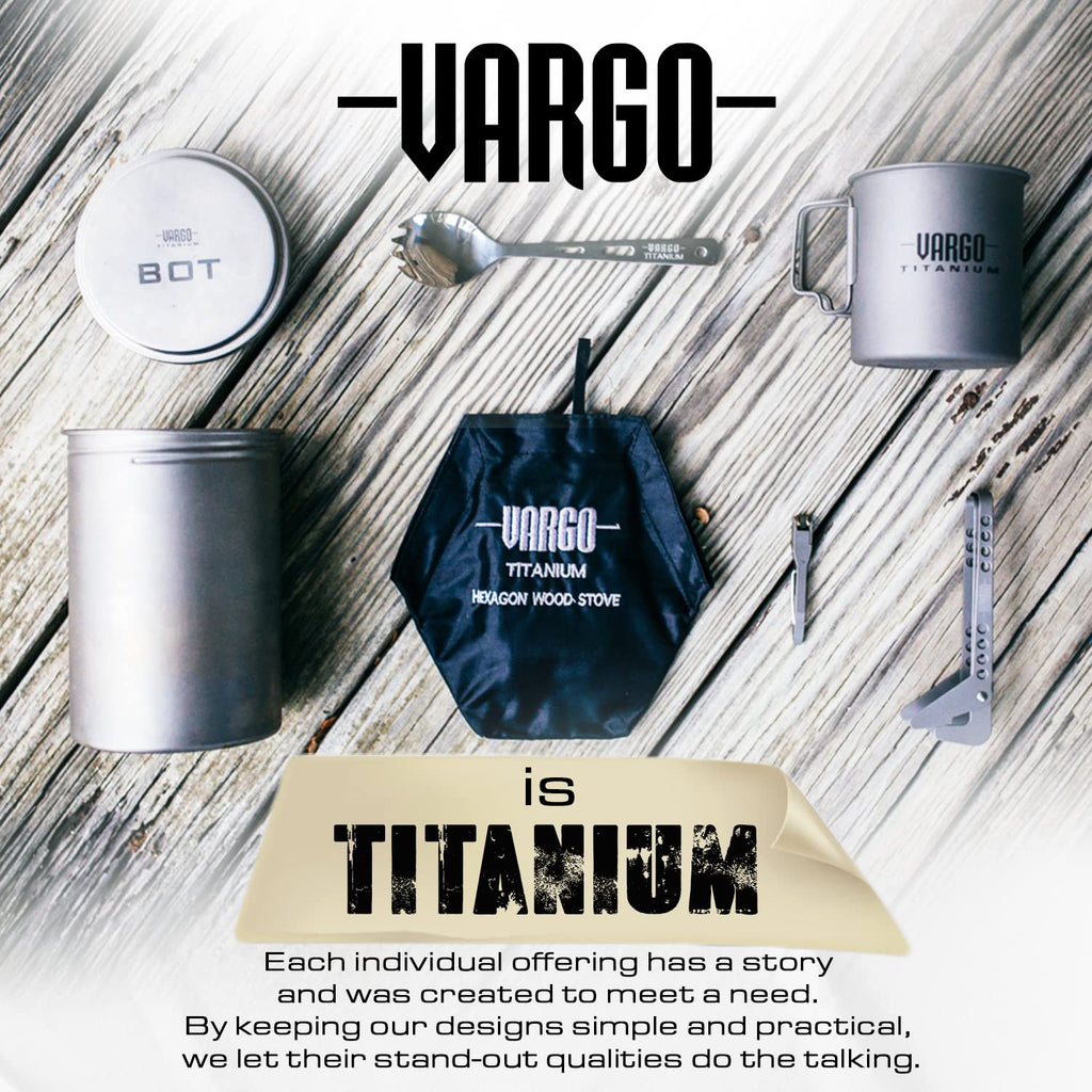 Vargo Titanium Dig Dig Tool | Compact Backpacking Trowel Shovel for Camping & Outdoor Activities | Light Weight Essential Multi Tool Shovel & Tent Stake for Hikers & Outdoor Survivors