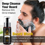 Beard Kit for Men, 3 Beard Oil Scents, Beard Care Gift Set for Dad, Husband