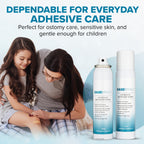 EASEntials Hassle-Free Bandage Adhesive Remover Spray – 100% Silicone-Based Formula - Quick Drying, Odorless, Low-Residue Skin Adhesive Remover - No-Sting for Sensitive Skin & Everyday Use - 50ml
