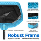 Mowend Pool Net, Swimming Pool Skimmer Net with Deep Bag Net for Fast Pool Cleaning, Heavy Duty Pool Cleaner Supplies and Accessories, Fits Standard 1-1/4" Pool Pole (Pole Not Included)
