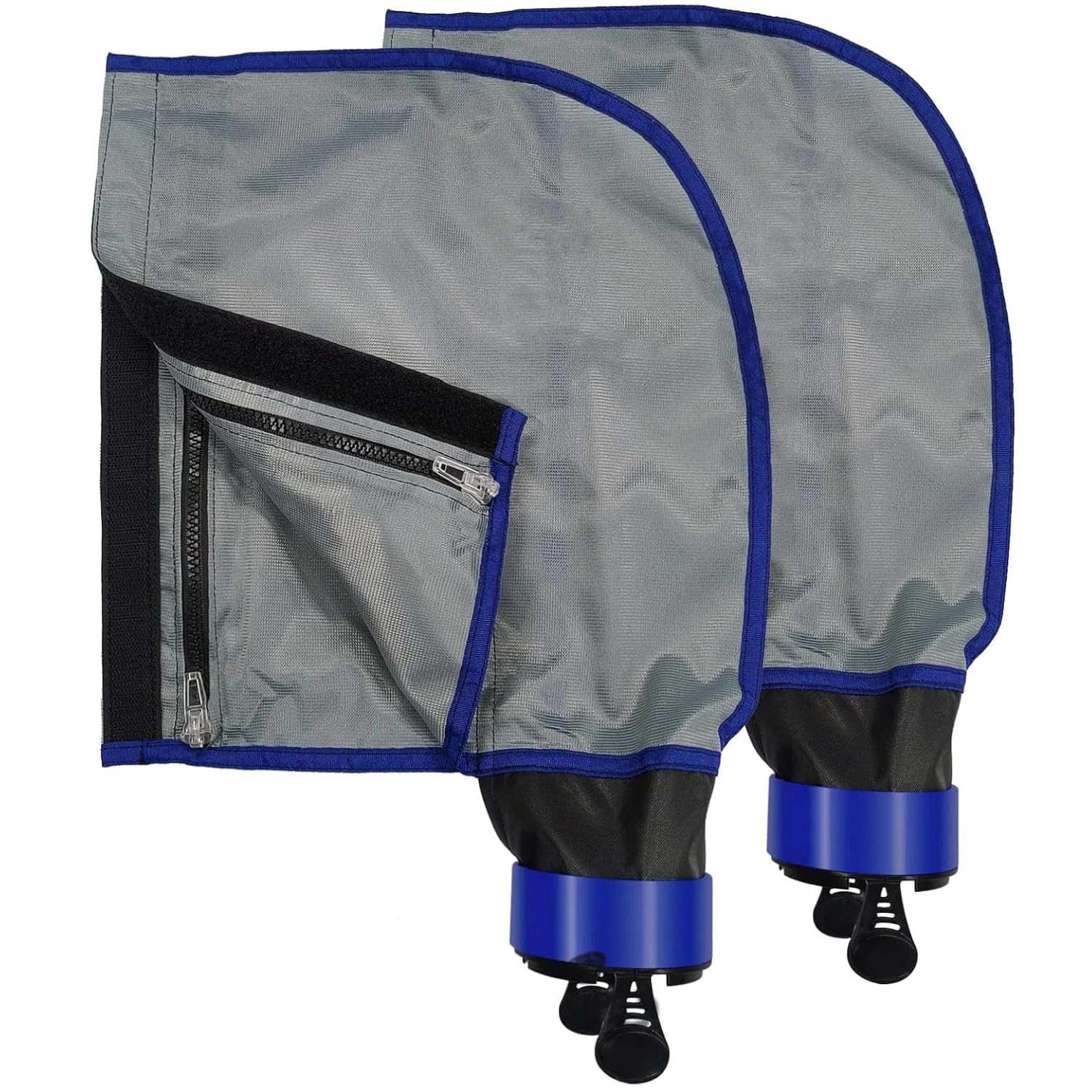 UCEDER 3900 Double Pool Cleaner Replacement Bag with Zipper Enclosure,Wide Hook & Loop Closure SuperBag Compatible with 3900 Sport/P39/39-310 (2)