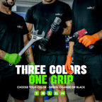 GRIPXX Herkules Grip Heavy Duty 8Mil Green Nitrile Gloves,3D Raised Diamond Texture-Latex & Powder Free-Industrial, Mechanic | Bulk Case of (1000 CT)