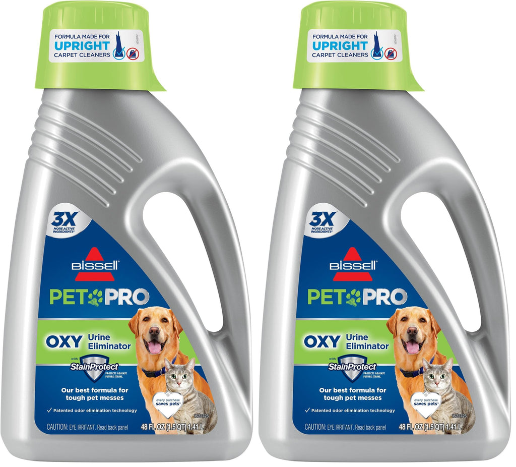 Bissell 1990 Pro Pet Urine Eliminator Upright Deep Cleaner Formula,(Pack of 2)