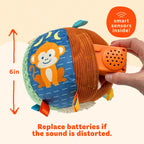Move2Play, Hilariously Interactive Toy with Music & Sound Effects | Birthday Gift for Boy & Girl | Ball for Toddler & Baby | Indoor/Outdoor | Age 6, 9, 12+ Month | 1, 2, 3+ Year Old