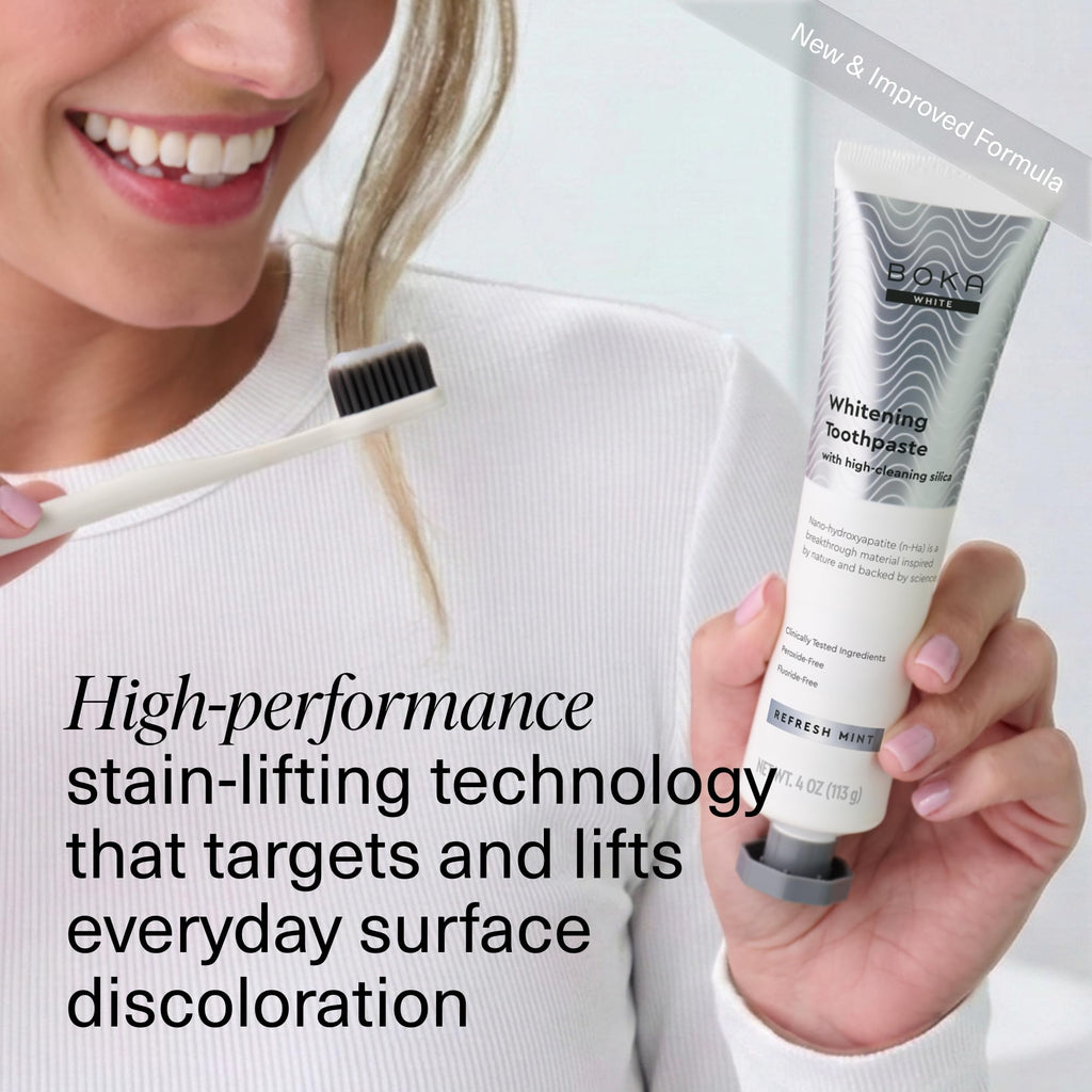 Boka Toothpaste - Nano Hydroxyapatite Toothpaste, Fluoride Free Toothpaste