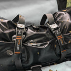 Rollercam 0.75” Tiedown Straps with Rollercam Buckle - Cam Strap Polypropylene Webbing with Triple-Bar Tack Stitching – Outdoor Gear Heavy-Duty Lashing Straps, 95 lb Load, Straight End, 2 Pack, 3 Foot