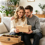 LUOJIBIE Bonsai Tree Kit, Complete Bonsai Starter Growing Kit, Christmas Birthday Gifts for Women Men Mom Dad Girls Boys, Gardening Gift for Plant Lovers, White Elephant Gifts for Adults
