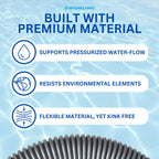 SWIMLINE HYDROTOOLS Pool Pump Filter Connection Hose | 1.25 Inch X 6 Foot | Heavy-Duty Flexible, Durable & Leakproof | Chemical & UV Resistant | For Above Ground Pools Skimmer Filters & Pumps