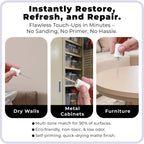 spot. Touch-Up Paint | Matte Finish for Cabinets, Walls, Doors & Furniture | Multi-Tone Beige Repair Kit | Quick-Dry, Self-Priming, Low-Odor, Eco-Friendly | No-Sanding or Primer Needed | 3 Pack