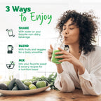 Purely Inspired Organic Greens Powder Superfood Smoothie Mix, Unflavored (30 Servings) - Super Greens with Probiotics, Spirulina & Chlorella for Gut & Digestive Health - Vegan