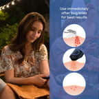 Beurer BR90 Insect Sting and Bite Relief with Light,Chemical-Free Bug Bite Healer for Day and Night,Electronic Heat Device for After Mosquito Bites to Ease Itching-and Swelling,(Pack of 2)