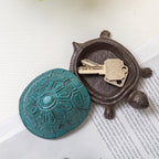 Ionela Turtle Key hiders Outside Garden Hide a Key, Antique Blue