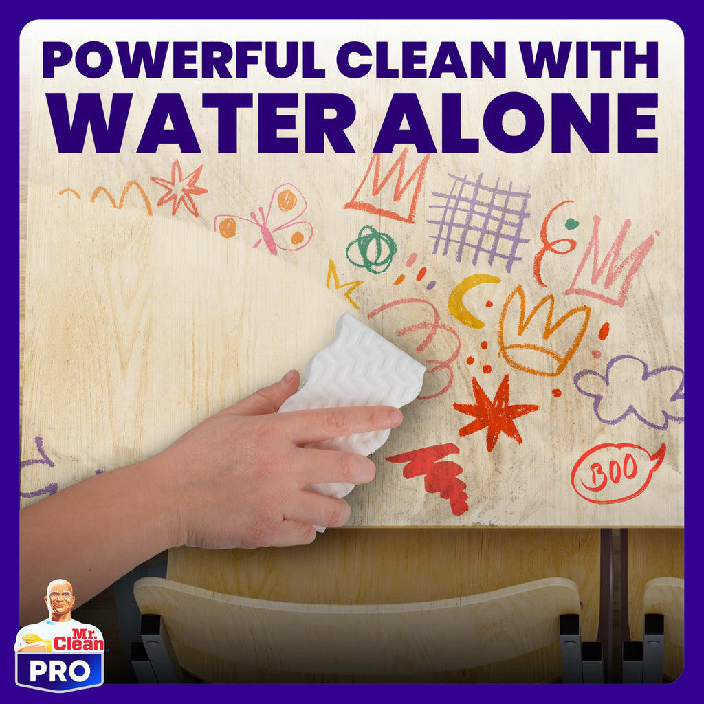 Mr. Clean PRO Magic Eraser Ultra Pro, Bulk Cleaning Sponges for Commercial Grease and Stain Removal, Heavy Duty (26 count)