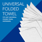 Scott® Professional Universal Multifold Paper Towels, Bulk (01804), Absorbency Pockets, 9.2" x 9.4" sheets, Plus Tier, Compressed, White (250 Sheets/Pack, 16 Packs/Case, 4,000 Sheets/Case)