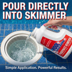 Phosphate Remover Pool Treatment – 3 L (101.5 fl oz) – Liquid Pool Chemicals, Skimmer-Pour Application, Easy Cap Measure, ppb Dosing Guide, Filter-Friendly Clarity Support – BubbyShine