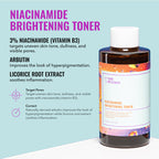 Good Molecules Cleanse, Tone & Moisturize Skincare Set – Hydrating Facial Cleansing Gel (200ml), Niacinamide Brightening Toner (120ml) & Lightweight Daily Moisturizer (100ml)