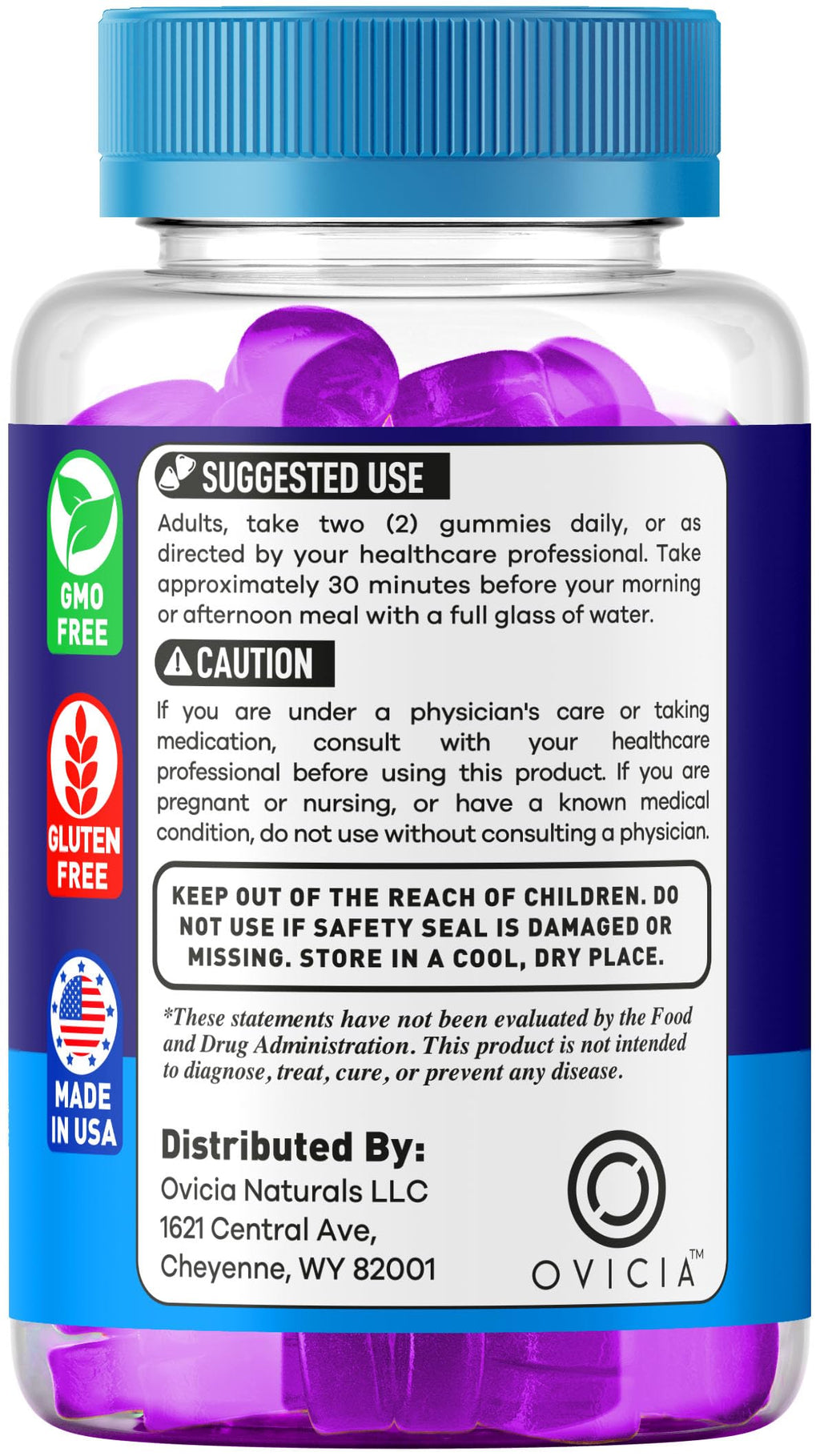(3 Pack) Vital Health Gummies - Official VitalHealth Gummys Advanced Premium Formula Support Maximum Strength, All Natural Ingredients Vitamins for Overall Health & Wellness, 180 Gummies for 3 Months