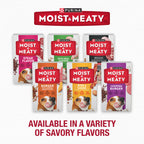 Purina Moist & Meaty Soft Dog Food Pouches, 36 ct