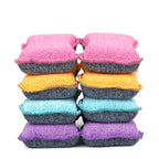 UPSTAR Dish Sponges Kitchen, Microfiber Cleaning Scrubber for Dishwashing, Sink, Basin and Multi-Pupose, Size L Pack of 8