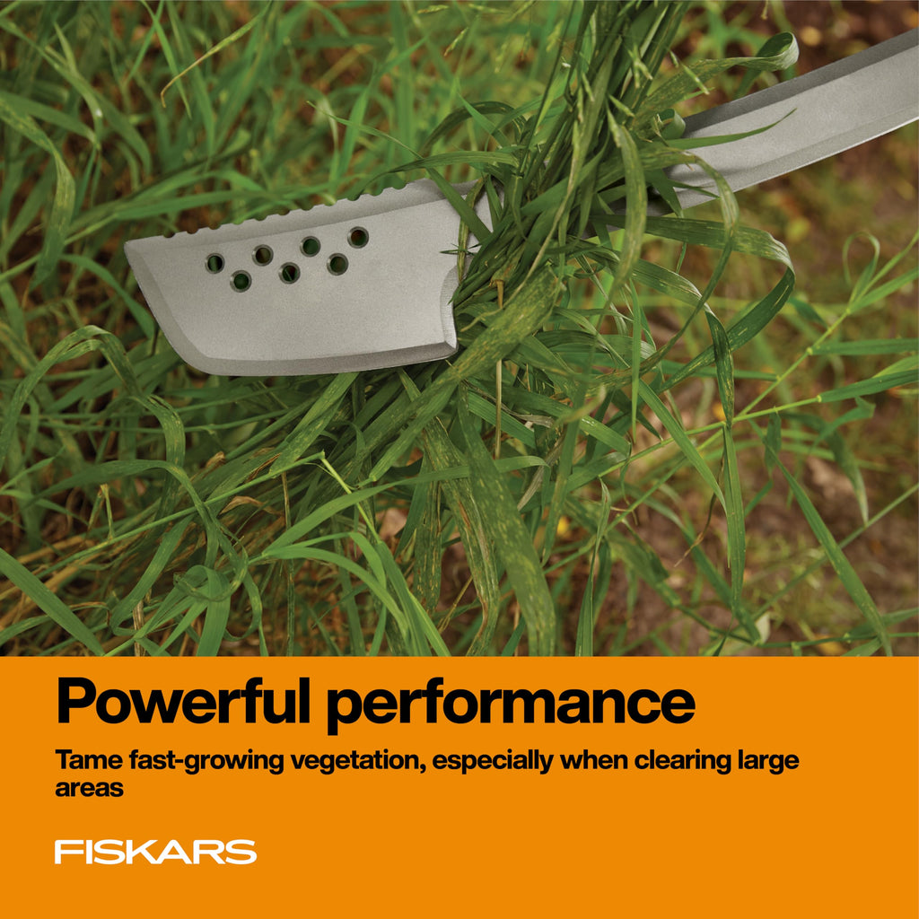 Fiskars 28" Heavy-Duty Machete Axe for Yard Work & Garden with Sheath