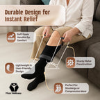 Stocking Donner Sock Aid Tool for Compression Socks Men or Women - Strong Metal Design with Soft Foam Grips - Dressing Aid Hip Kit for Easy Use with Stockings and Compression Socks - Regular