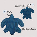 3XL-Scum Turtle Pool Size Oversized Spa Hot Tub Cleaner, ANSLCA Hot Tub Scum Absorber Must Have Hot Tub Accessories - Keeps Your Spa Hot Tub Pool Water Clean and Clear
