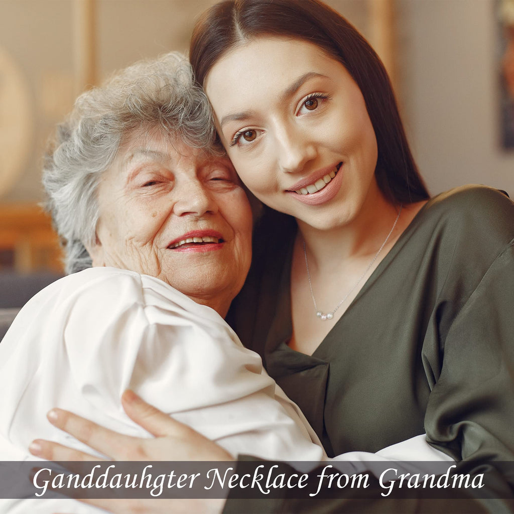 Sereney 925 Sterling Silver Grandma Necklace as Birthday Gifts for Grandma